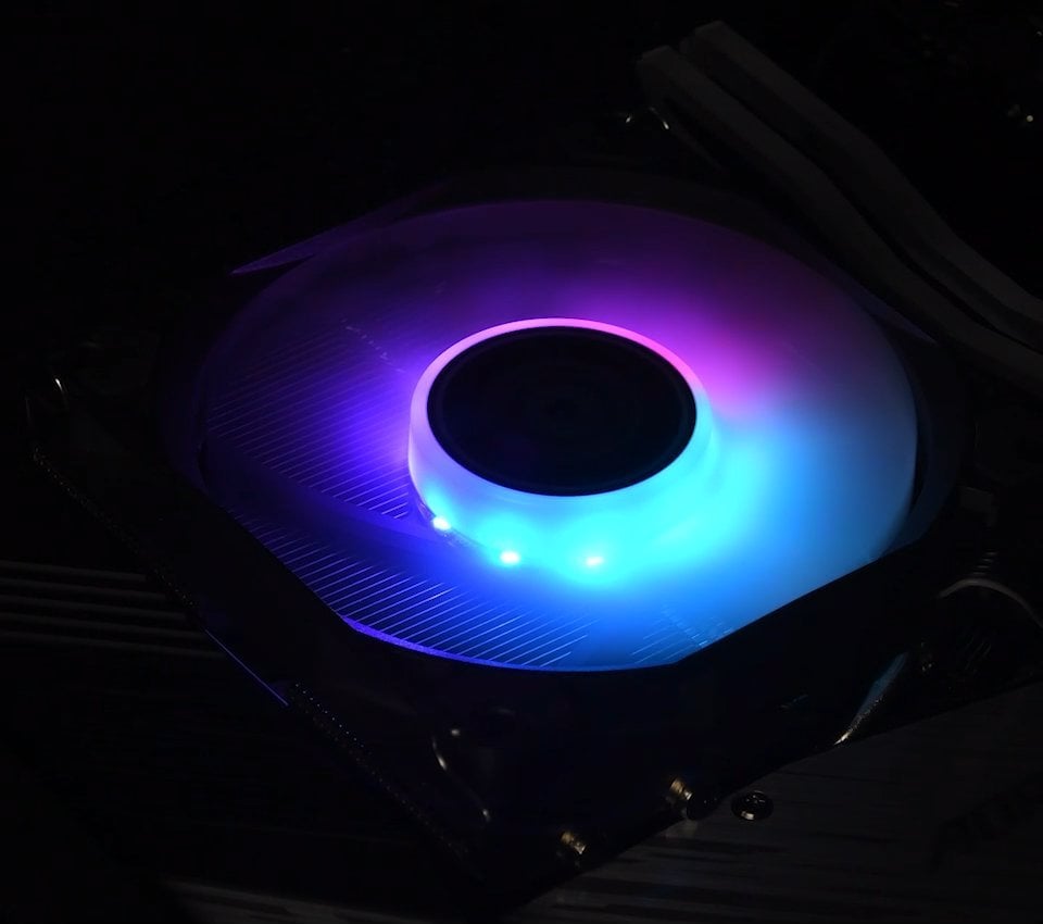 Ftohës SilverStone Air Slimmer 90 ARGB, 90 mm