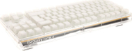Tastierë gaming Ducky One 3 Aura White TKL, mekanike Cherry MX Speed Silver, RGB, e bardhë