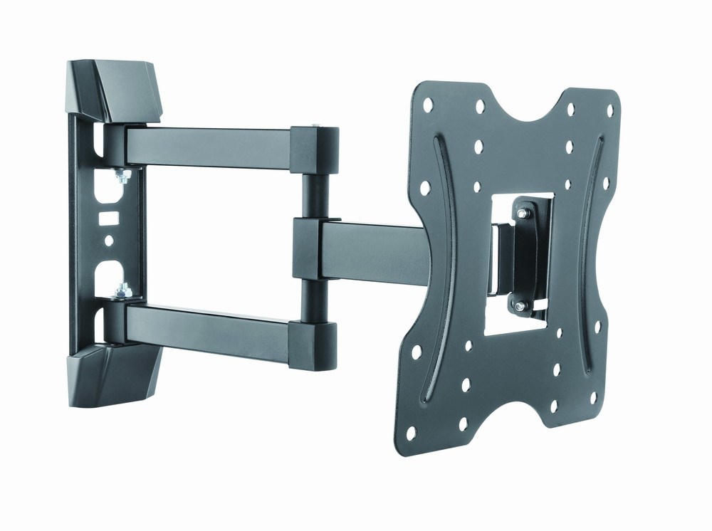 Mbajtëse muri për TV Gembird WM-42ST-02, 23"-42", VESA 200x200 mm, e hirtë