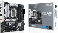 Матична плоча Asus PRIME B760M-PLUS, Intel B760 чипсет, Socket 1700, 4 слотови за RAM, Micro ATX форм-фактор.