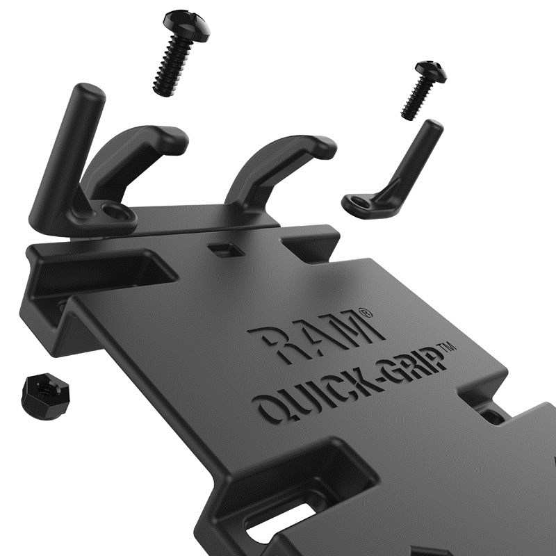 Mbajtës telefoni për biçikletë Ram Mounts RAM-HOL-PD4-238AU, Quick-Grip, i zi