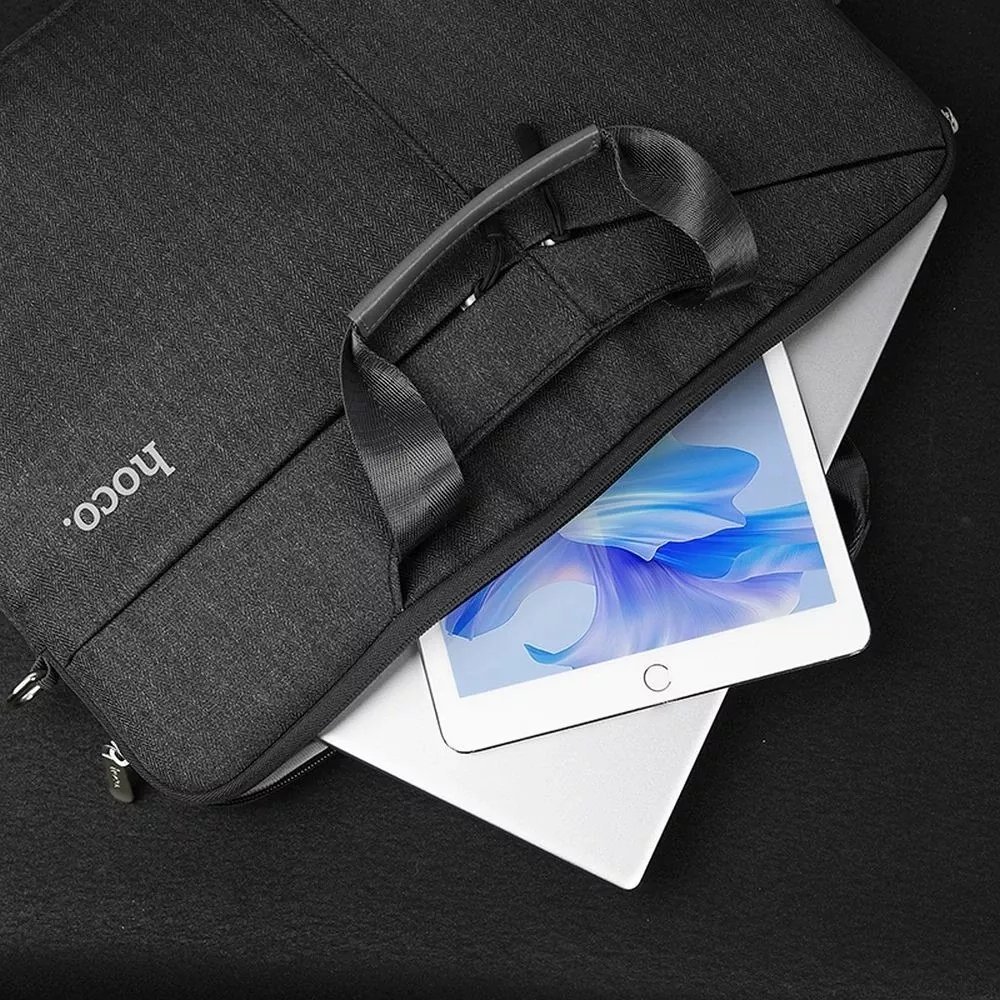 Çantë laptopi Hoco GT4, 15.6", rezistente ndaj ujit, gri e errët