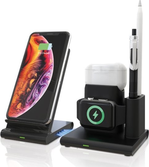 Karikues pa tel RealPower ChargeAIR Connect, USB C, i zi