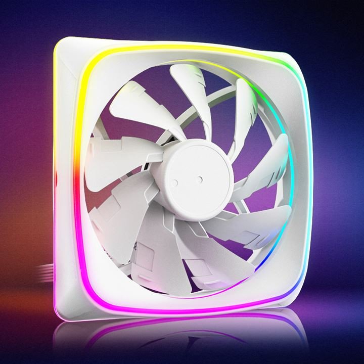 Ventilator kaste Shark Lights RGB PWM, 120mm, adresues 5V, i zi