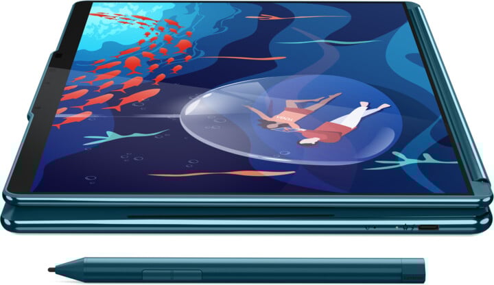 [OUTLET] Laptop Lenovo Yoga Book 9 13IRU8, 13.3", Intel Core i7, 16GB RAM, 1TB SSD, Intel Iris Xe Graphics, i kaltër	