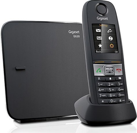 Telefon pa tel Gigaset E630, Analog DECT, ekran 1.8", i zi