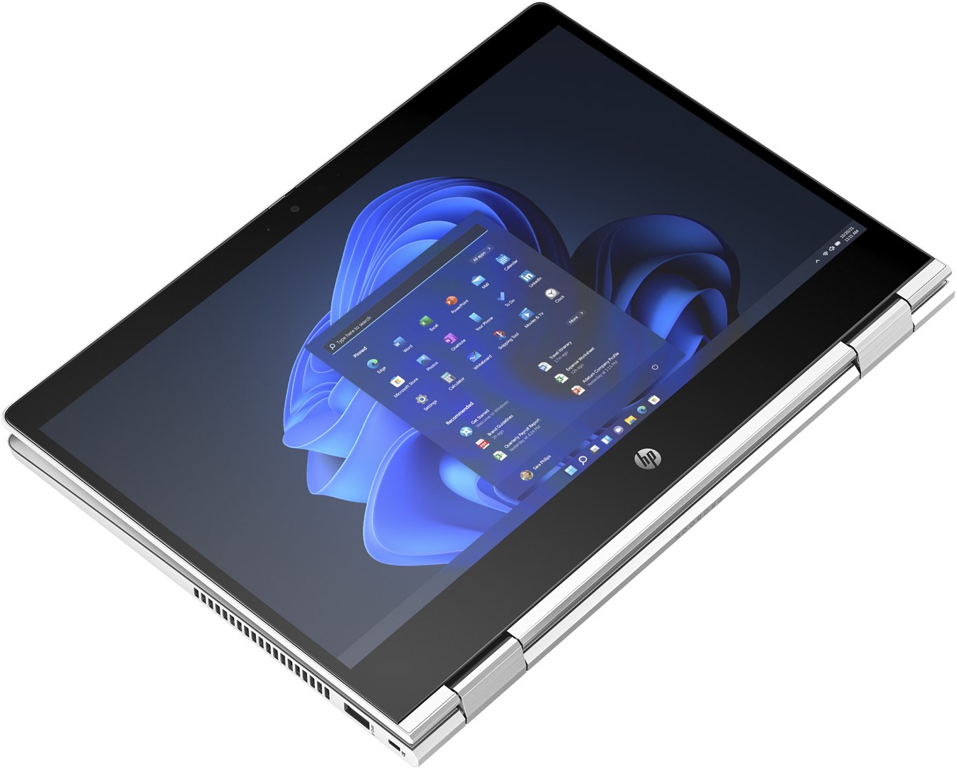 Laptop 2‑во‑1 HP ProBook 435 G10 x360, 13.3\" FHD, Ryzen 7, 16GB RAM, 512GB SSD, сребрен