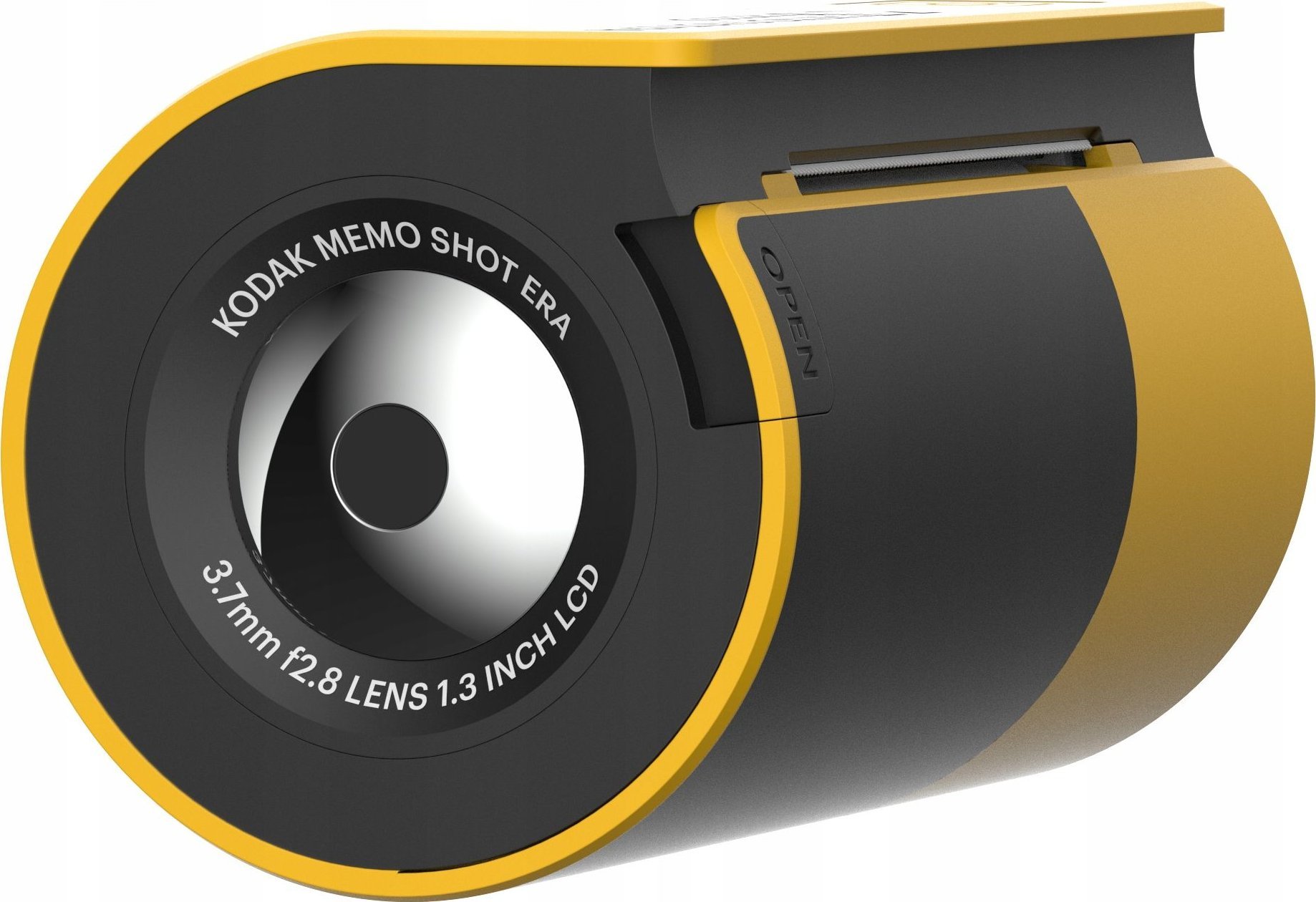 Kamera instant digjitale për fëmijë Kodak Memo Shot ERA Kids, printer etiketa, e verdhë