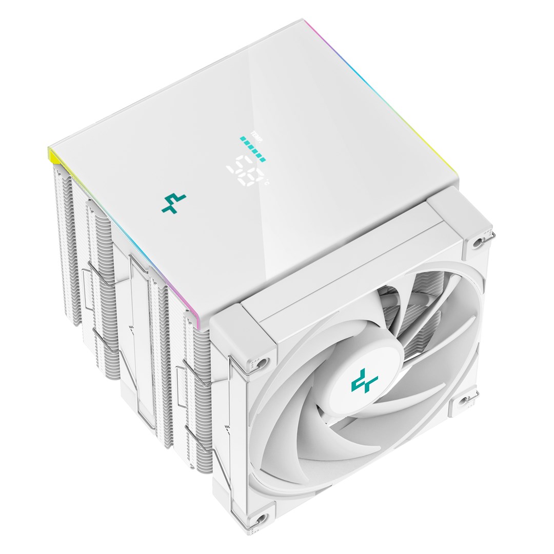 Ftohës Deepcool AK620 DIGITAL WH, 500-1850 RPM, 28 dBA, i bardhë