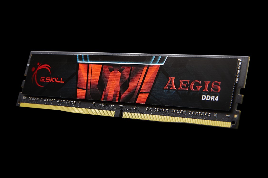Memorie RAM G.Skill Aegis, 16GB (2x8GB), DDR4, 2666MHz, e zezë