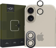 Заштита за камера Hofi Camring Pro+, за iPhone 16 16 Plus, алуминиумско стакло, транспарентна