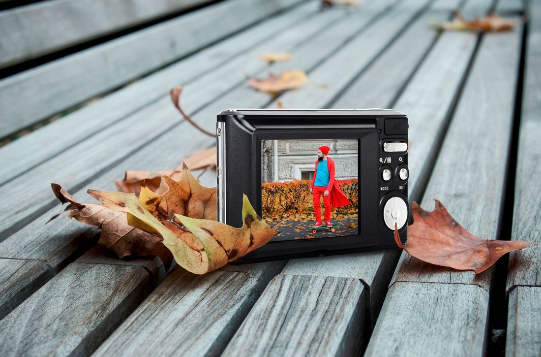 [OUTLET] Fotoaparat digjital AgfaPhoto DC5200, i argjendtë