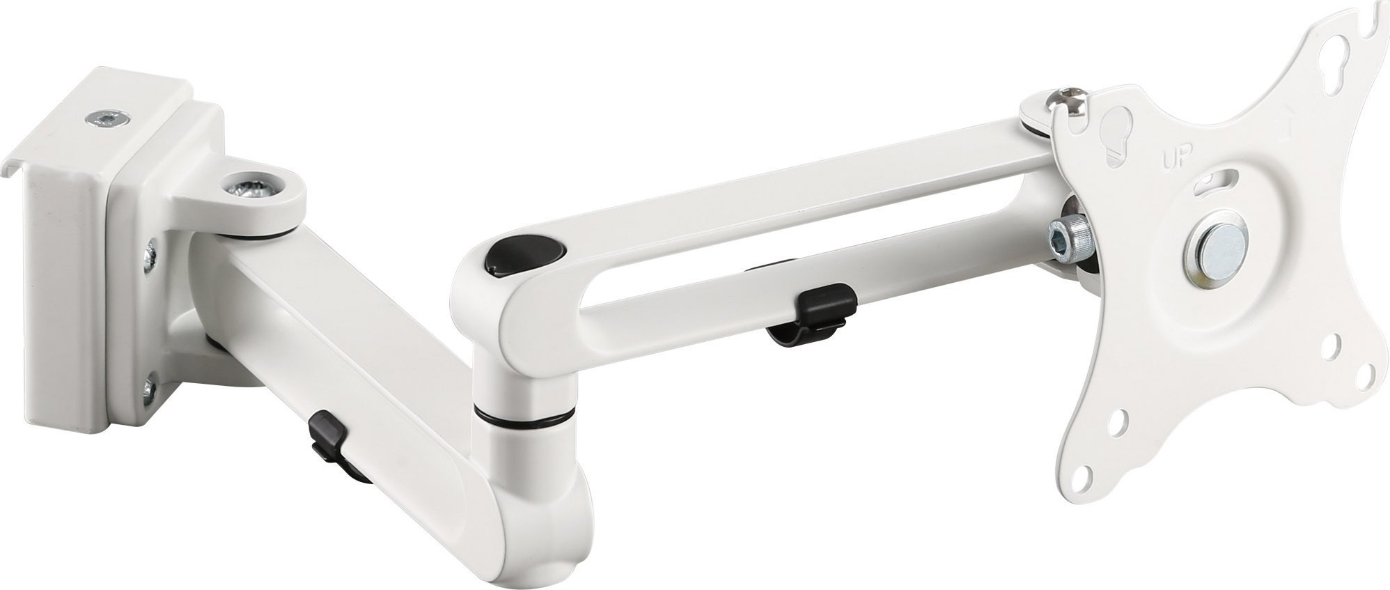 Mbajtëse murale për monitor InLine 23183B, 17"-32", VESA 100x100, e bardhë