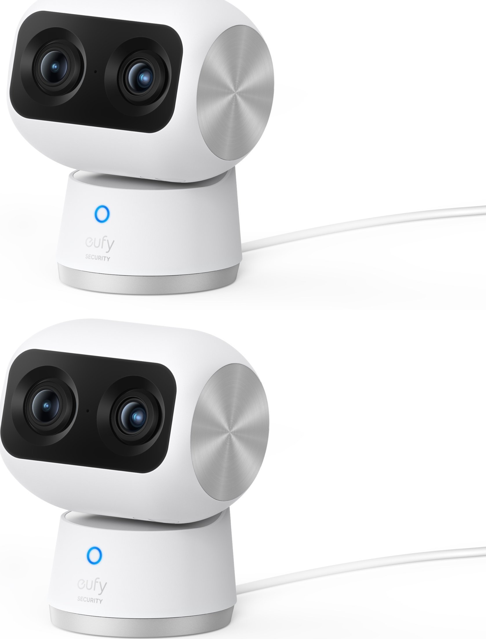 Kamerë sigurie IP Eufy Indoor Cam S350 Bulb, 4K, PTZ, e bardhë