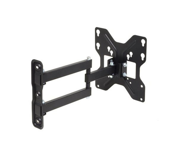 Mbajtëse muri për TV Maclean MC-648, 23-42", 30kg, e zezë