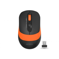 Mouse optik A4TECH FG10, wireless, 2000 dpi, zi portokalli