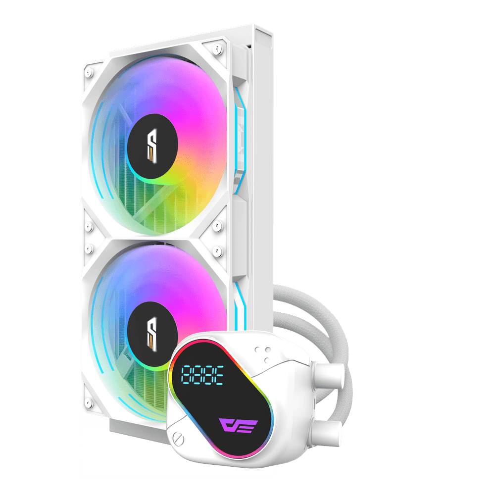 Ftohës Darkflash DO240 AIO Liquid Cooler, 240mm, i bardhë