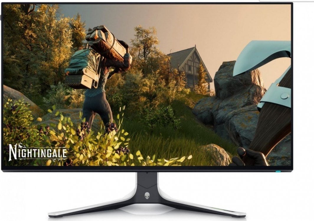 Monitor Dell Alienware AW2723DF, 27", WQHD, i zi/ bardhë