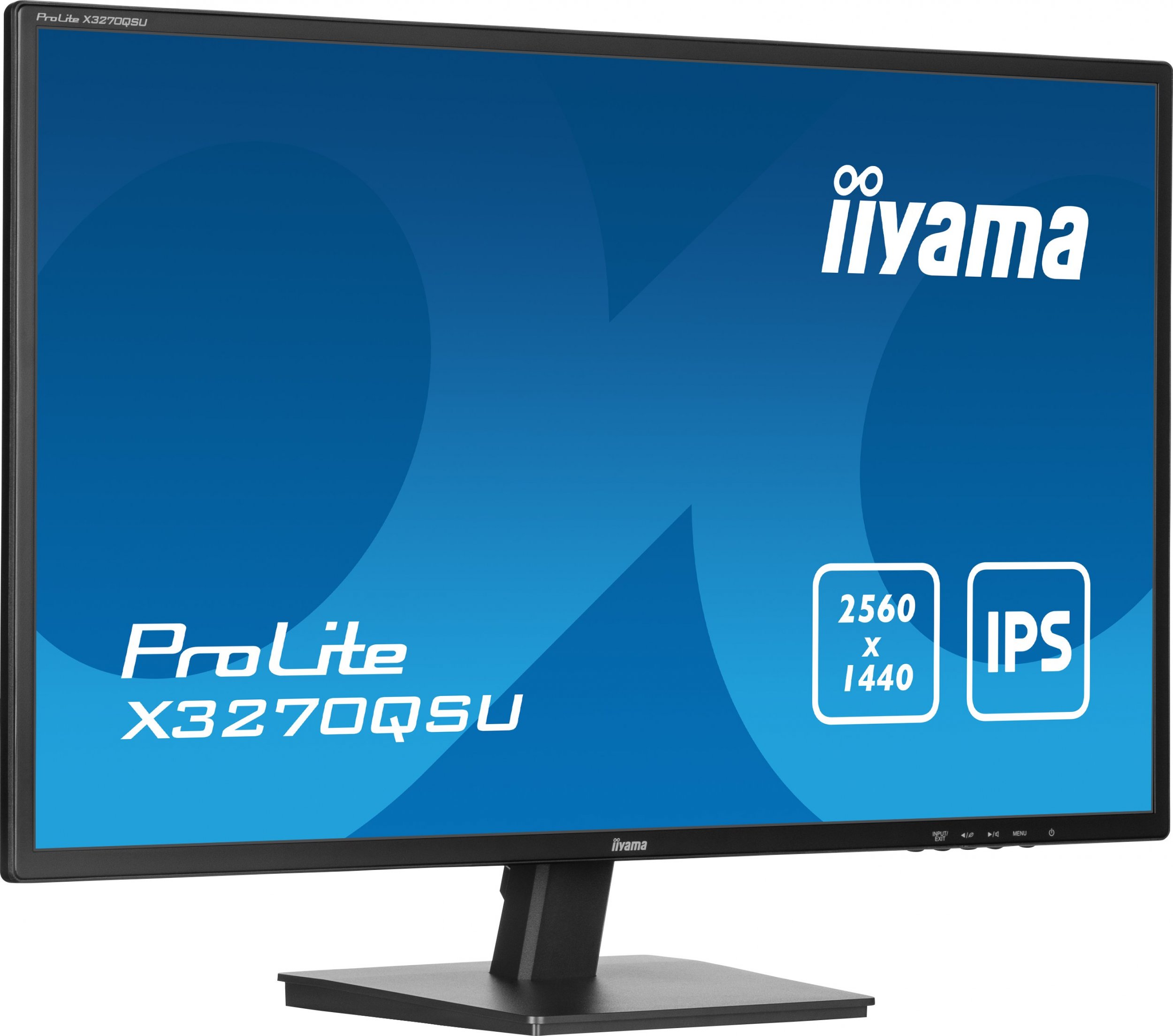 Monitor iiyama ProLite X3270QSU B1, 32", WQHD 2560x1440, IPS, i zi