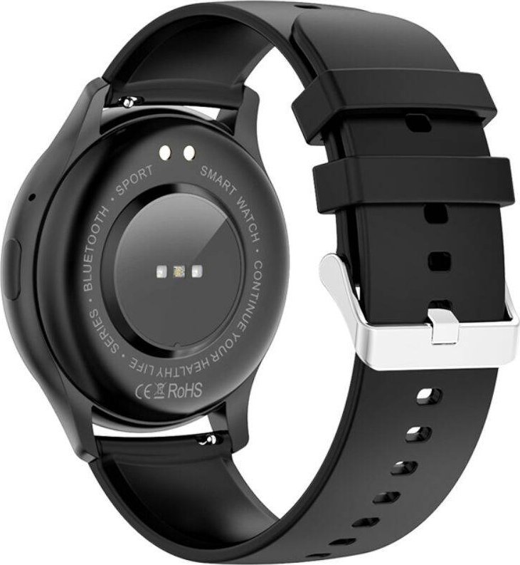 Smartwatch Rubicon Receiving Calls, ekran i madh, bateri 260mAh, e zezë