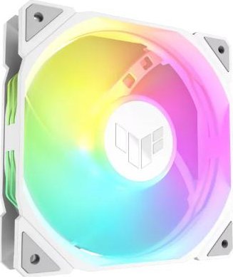 Ventilatorë kase ASUS TUF Gaming TR120 ARGB 3 in 1, 120mm, PWM, të bardhë