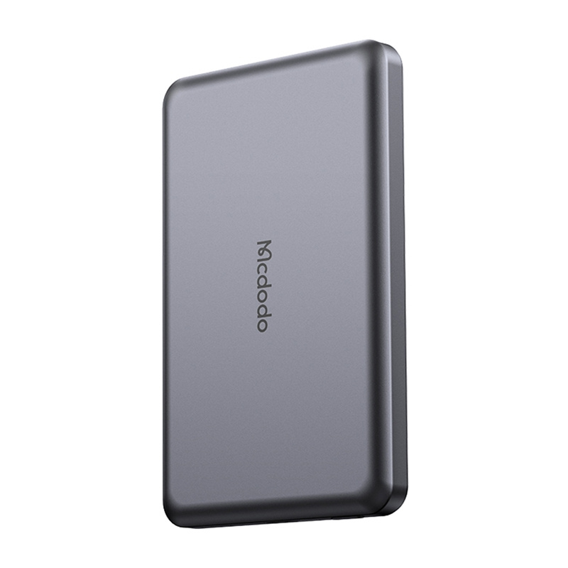 Power bank magnetik Mcdodo MC-4641, 5000 mAh, 20W, gri e errët