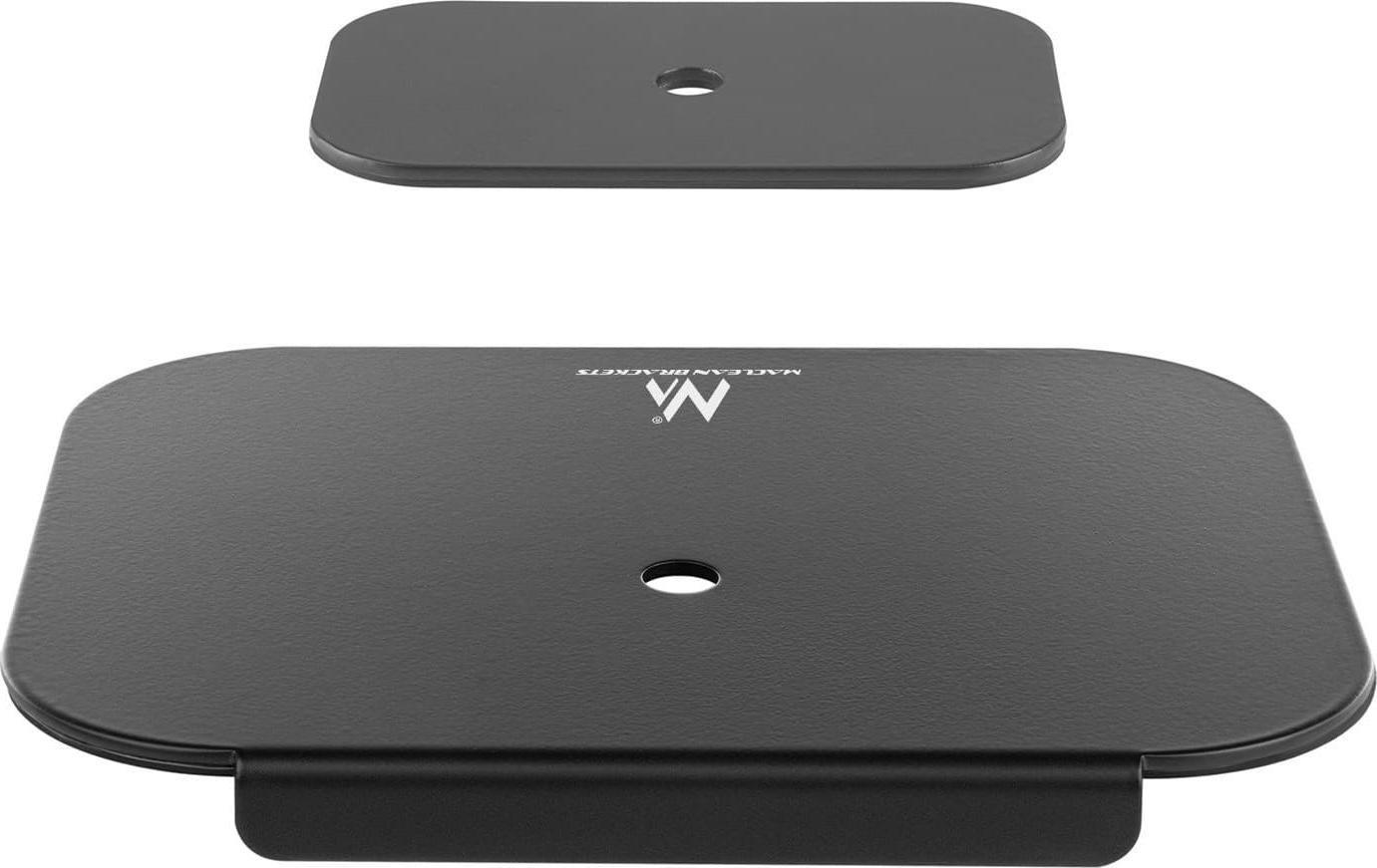 Set montimi për tavolinë Maclean MC-929, për mbajtëse monitori, antirrëshqitës, i zi