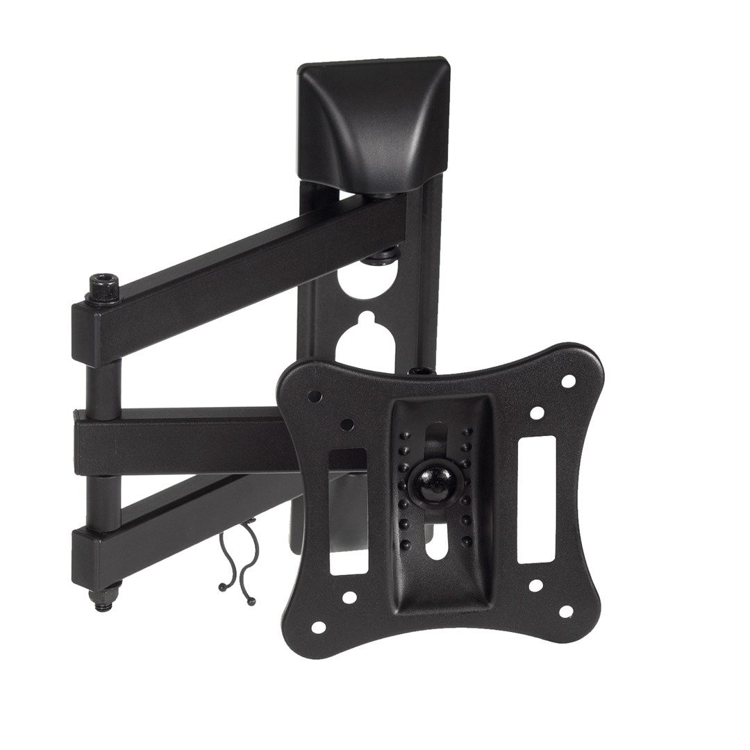 Mbajtëse muri për TV Maclean MC-719, 13"-27", 15 kg, e zezë