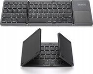 Tastierë wireless Zenwire Folding, Bluetooth 5.0, touchpad, gri e errët
