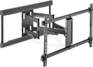Mbajtëse muri për TV Digitus, 37-80", 60 kg, VESA 600x400, e zezë