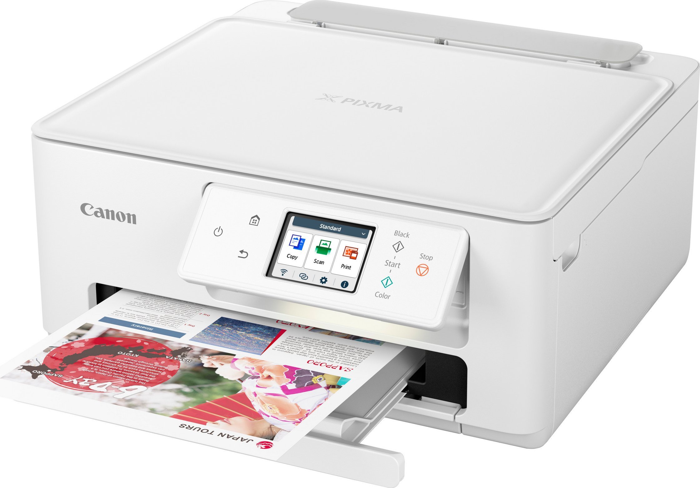 Printer inkjet Canon Pixma TS7650i, multifunksional, Wi‑Fi, i bardhë