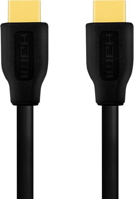Кабел HDMI LogiLink CH0100, 1m, 4K 60Hz, црн