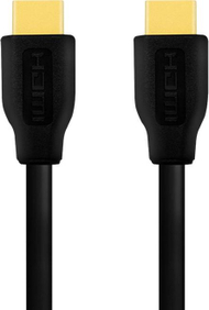 Kabllo HDMI LogiLink CH0100, 1m, 4K 60Hz, e zezë