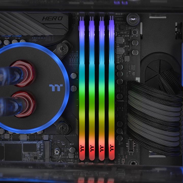 Memorie RAM Thermaltake TOUGHRAM Z-ONE RGB, 16GB (2x8GB), DDR4, 3600MHz, shumëngjyrëshe