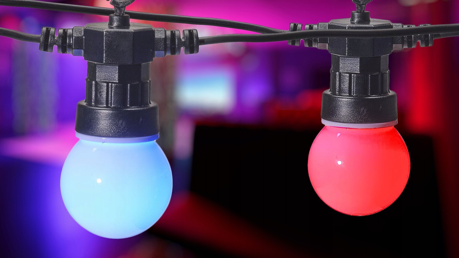 Dritë dekorative smart Denver SLP-515, 14m, WiFi, shumëngjyrëshe