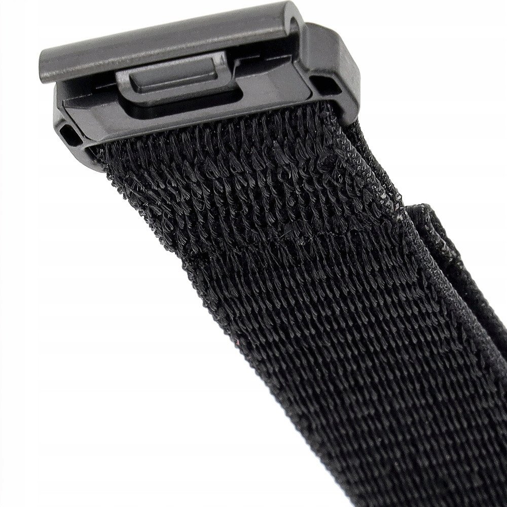 Rrip ore FIXED Nylon Strap për Garmin QuickFit 22mm, najlon, i zi