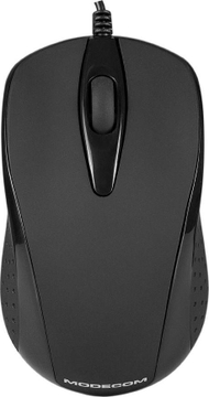 Maus Modecom M4, me kabllo, USB, i zi