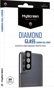 Mbrojtës kamerë MyScreen Samsung Galaxy A33 A53 A73, xham i temperuar, Full Cover, i zi