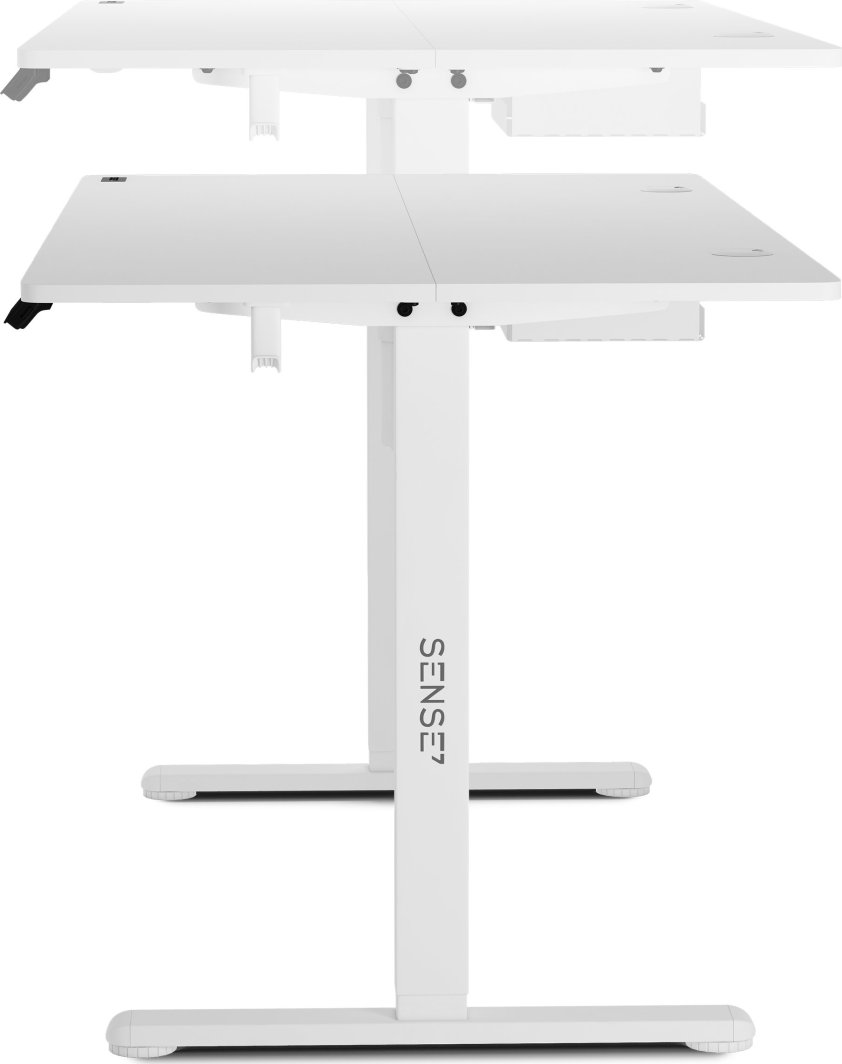 Tavolinë SENSE 7 Nojo, 140cm x 70cm, e bardhë