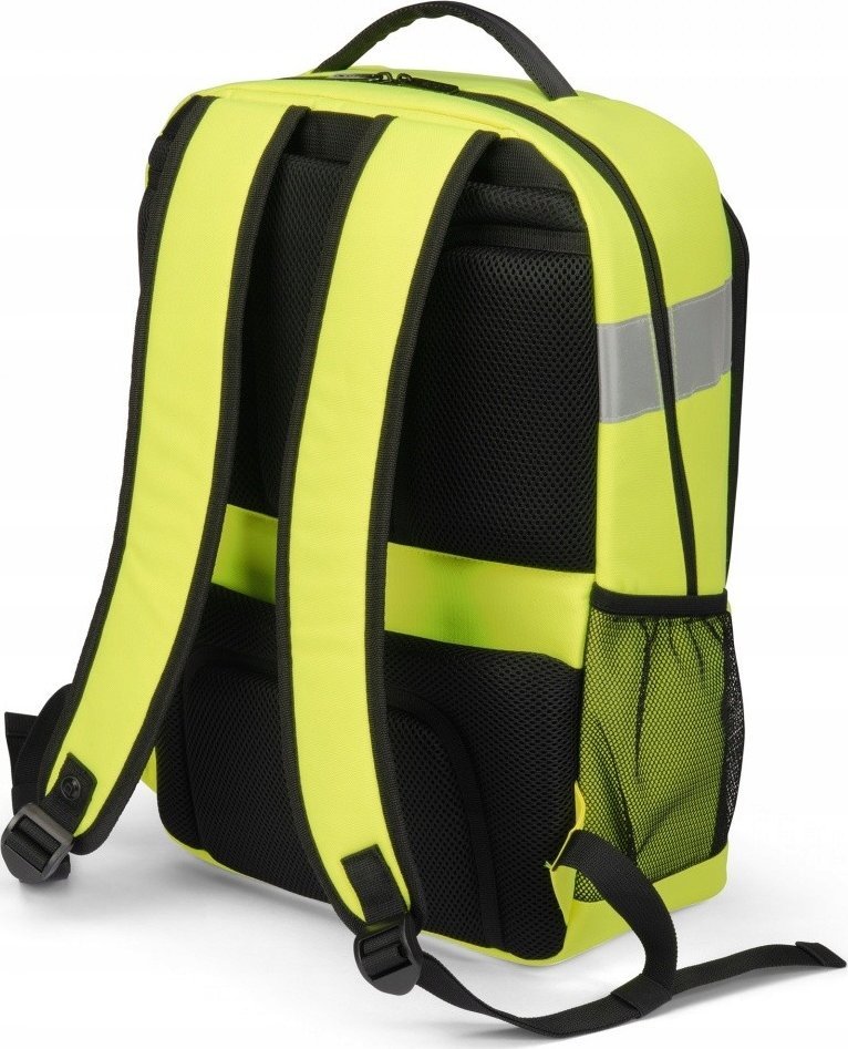 Shpinore Dicota Hi-Vis Base, 24L, material 600D RPET, e verdhë fluoreshente