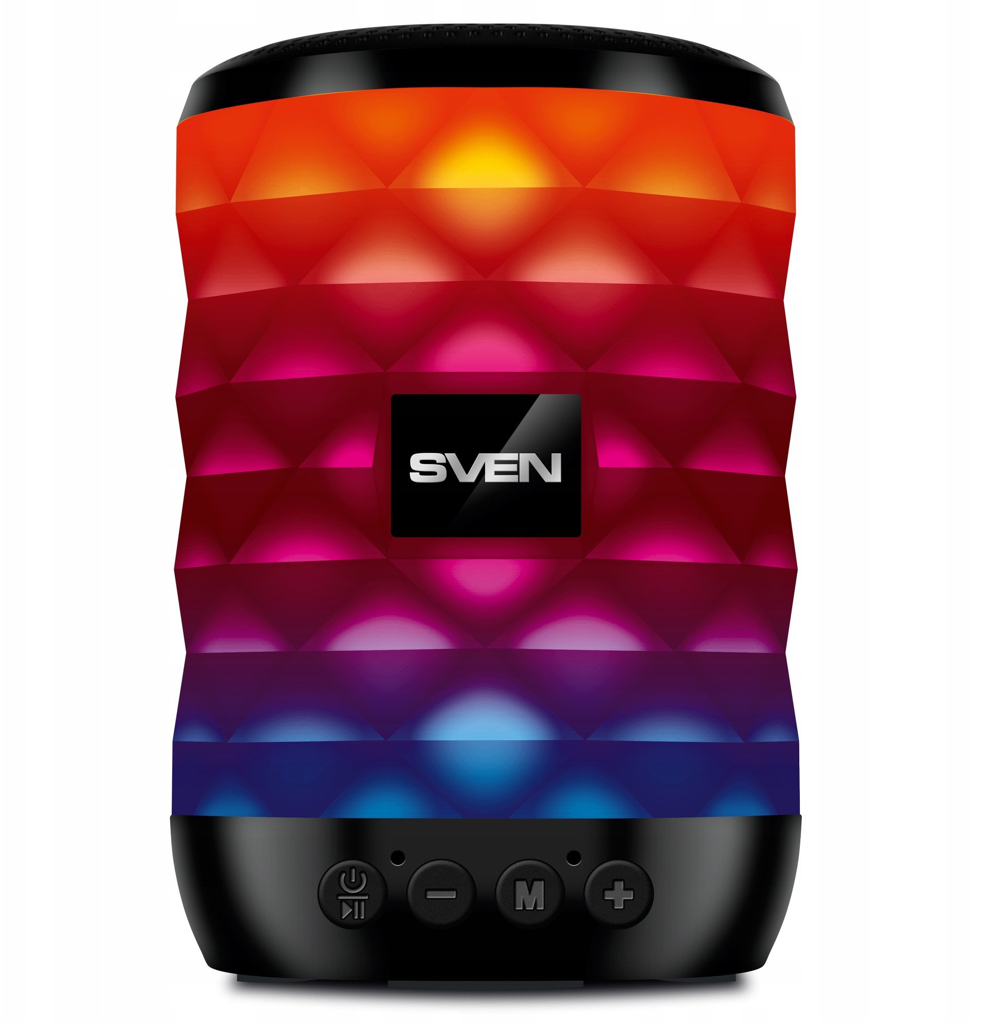 Kutia zanore Sven PS-55, 5W, Bluetooth, me drita LED shumëngjyrëshe