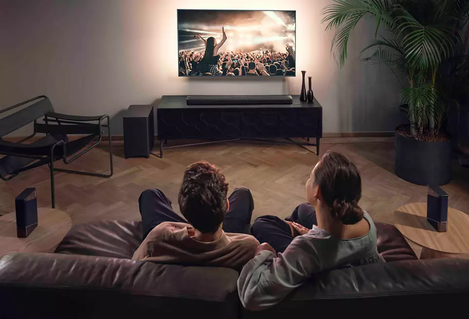 Soundbar-Subwoofer Philips Fidelio B97/10, 450W 7.1.2CH, bluetooth wireless