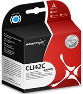 Kartuç bojë Asarto Canon CLI-42C, cian, për printer Canon