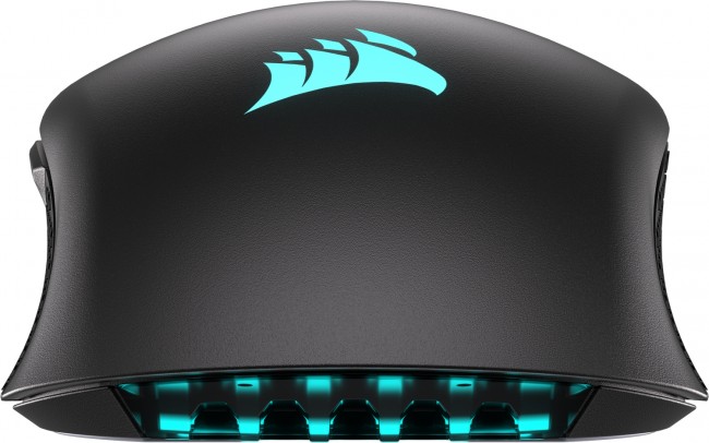 Mouse gaming Corsair NIGHTSABRE Wireless, 26000 DPI, pa tela, i zi