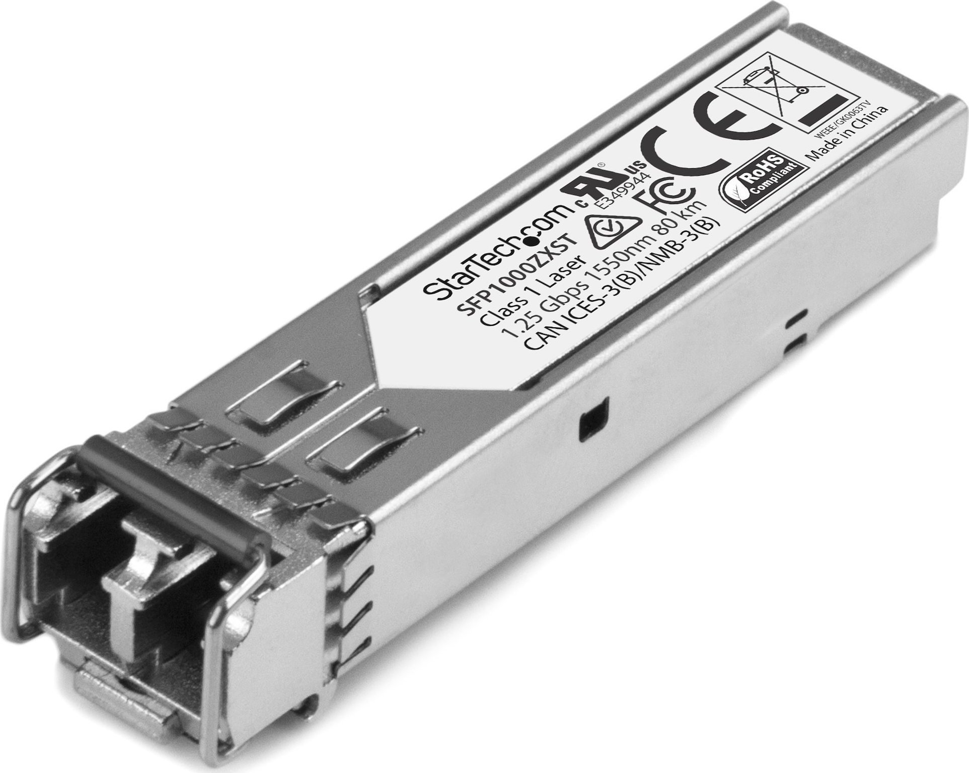 Modul SFP StarTech SFP1000ZXST, 1000BASE ZX, LC, single mode