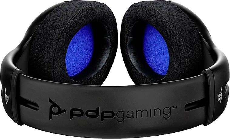 Kufje wireless gaming PDP LVL50, 50mm, për PS4 PS5, të zeza