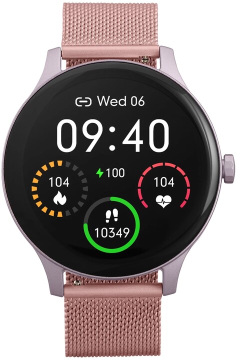 Orë e mençur Garett Smartwatch Classy, rozë
