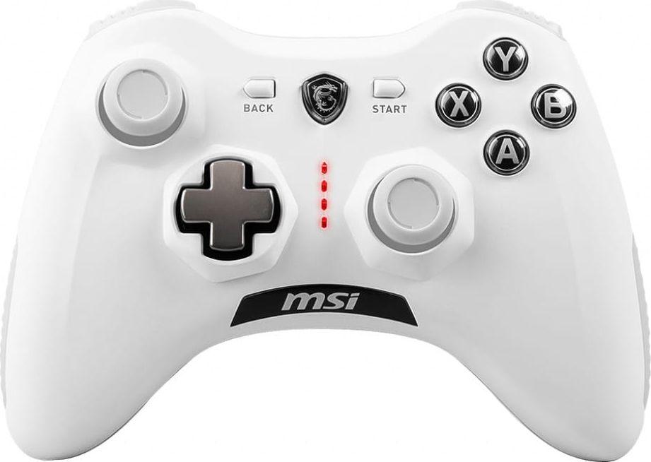 Kontroller MSI Force GC30 V2 White, wireless / me kabllo, i bardhë