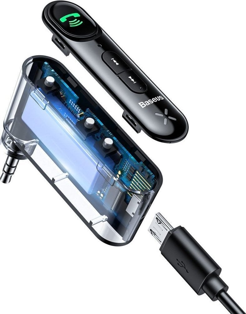 Adapter Bluetooth Baseus BSBA-02, Transmetues AUX, Overseas Edition, i zi