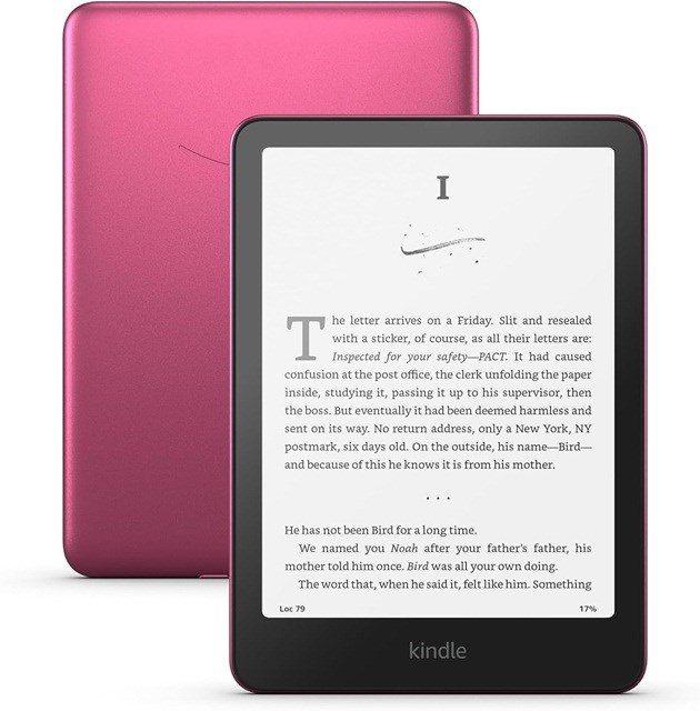 Lexues Kindle 12th gen, 7", 32 GB, Wi-Fi, raspberry